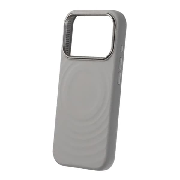Mobilskal Silikon med Magsafe för iPhone 17 Pro - Ljusgrå