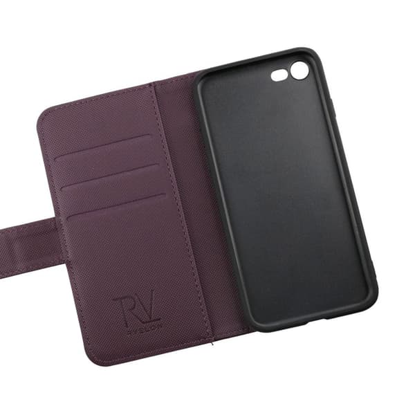 RV Magnetic Wallet Case - iPhone 7/8/SE 2020 - Dark Cherry
