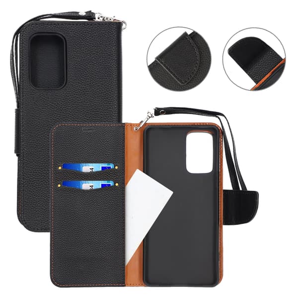 Samsung Galaxy A23 5G Wallet Case with Stand - Black