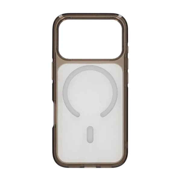 Mobilskal TPU Magsafe för iPhone 17 Pro Max - Svart Transparent