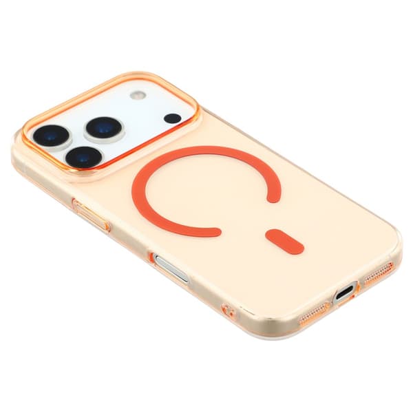 Ultra-thin Mobile Case with Camera Protection for iPhone 17 Pro Max - Orange
