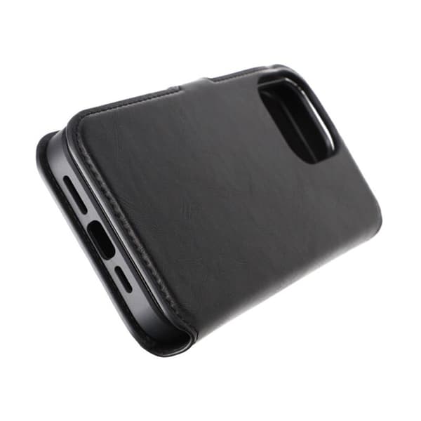iPhone 15 Pro Max Plånboksfodral Magnet Rvelon - Svart