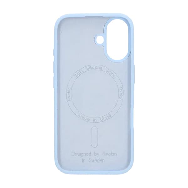 iPhone 17 Case - Silicone With Magsafe Rvelon Sky Blue