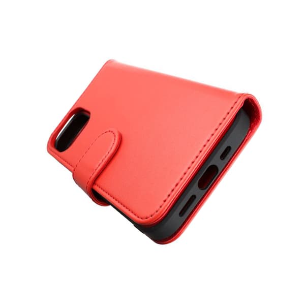 iPhone 13 Plånboksfodral Magnet Rvelon - Röd