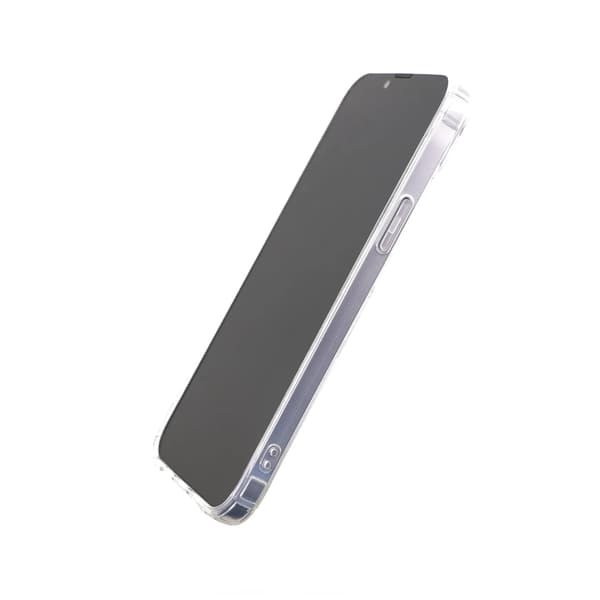 iPhone 14 Plus Shockproof Case with Card Holder - Transparent