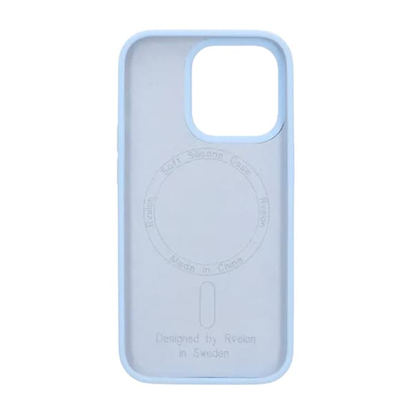 iPhone 14 Pro Case - Silicone With Magsafe Rvelon Sky Blue