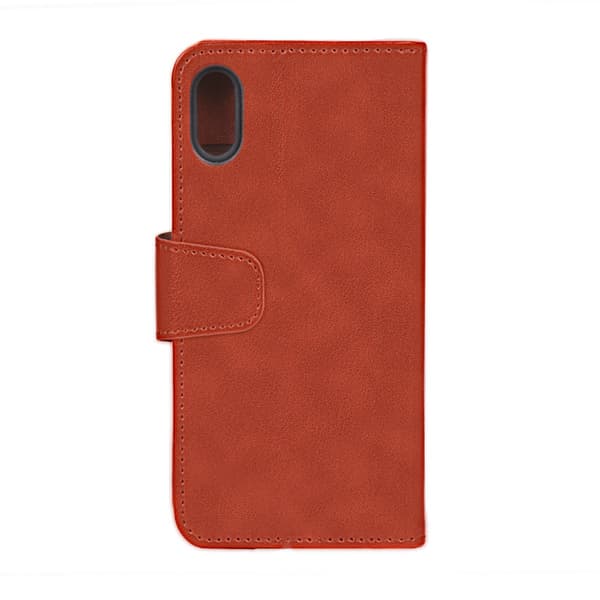 iPhone XS Max Plånboksfodral Stativ och extra Kortfack G-SP -  Brun