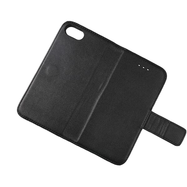 RV Leather Wallet Case-iPhone 7/8/SE 2020-Black