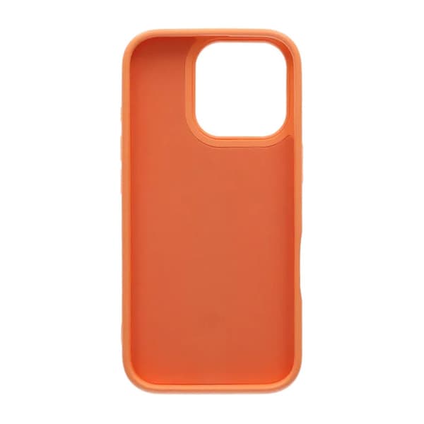 Skal med utfällbart roterande stativ för iPhone 16 Pro Max - Orange