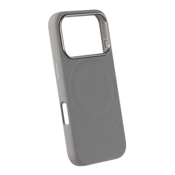 Mobilskal Silikon med Magsafe för iPhone 17 Pro - Ljusgrå