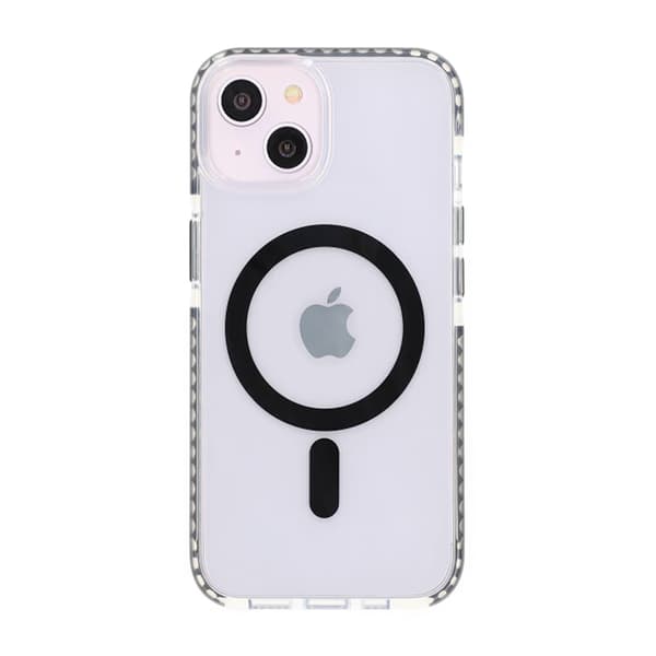 Mobile Case Magnet Double Protection for iPhone 13 and 14 - Black