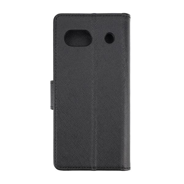 Google Pixel 7A Plånboksfodral med Stativ - Black