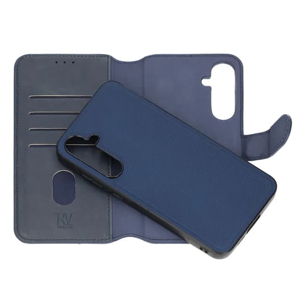 Samsung Galaxy A55 Plånboksfodral Magnet Rvelon - Blå