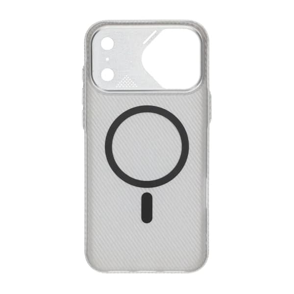 Amru Water Print Phone Case - iPhone 17 Pro Max Silver