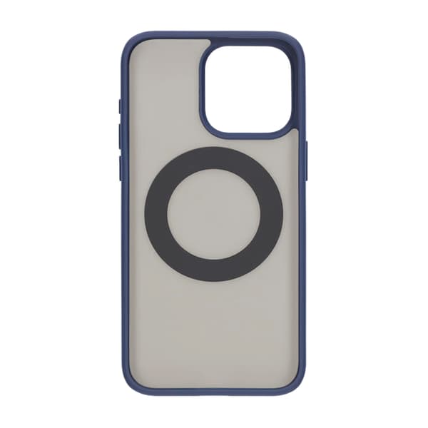 Matte case 360 ​​rotating bracket Mobile Phone Case For iPhone 15 Pro Max Blue