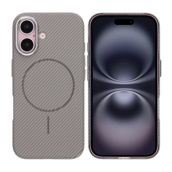iPhone 16 Carbon Case - Grey