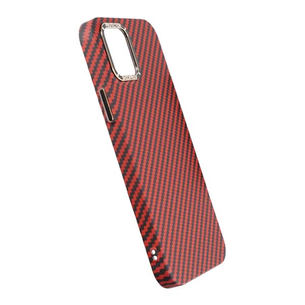Carbon Fiber Case iPhone 13 Pro - Red