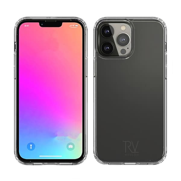 iPhone 12 Pro Max Case Shockproof Rvelon Transparent