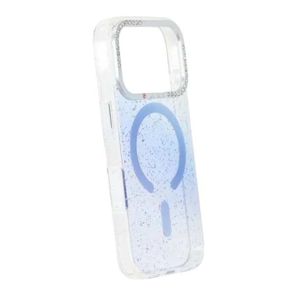 Glitter Diamond Magnetic Case - iPhone 17 Pro Blue