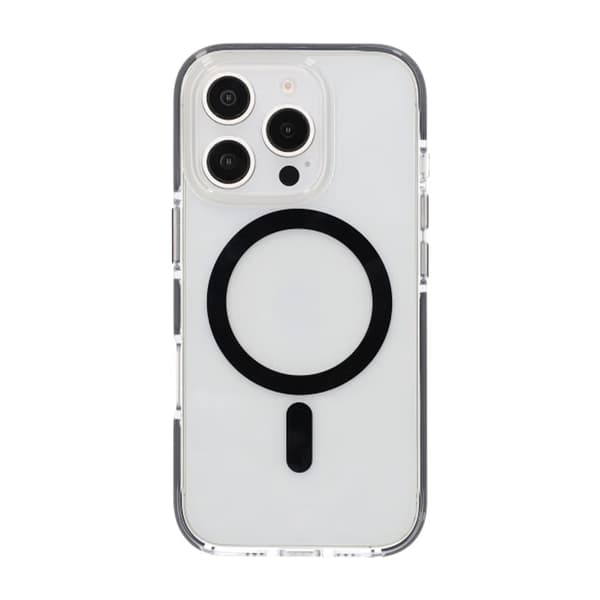 iPhone 16 Pro Mobile Case Magnet Double Protection - Black