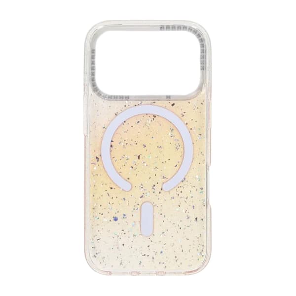 Glitter Diamond Magnetic Case - iPhone 17 Pro Gold