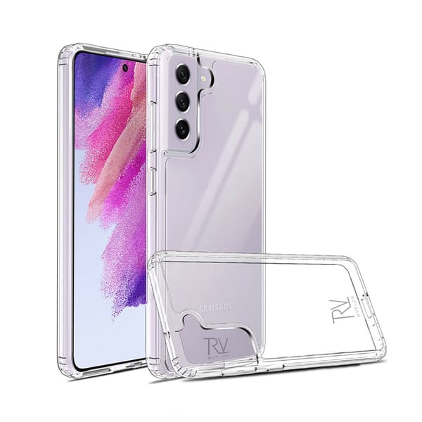 Samsung Galaxy S21 FE Case - Shockproof Rvelon Transparent