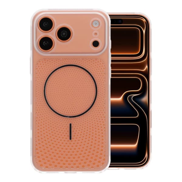 Magnetic Mesh Cooling Phone Case For iPhone 17 Pro/18 Pro White