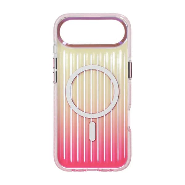 Mobilskal Korrugerad MagSafe för iPhone Air - Rosa