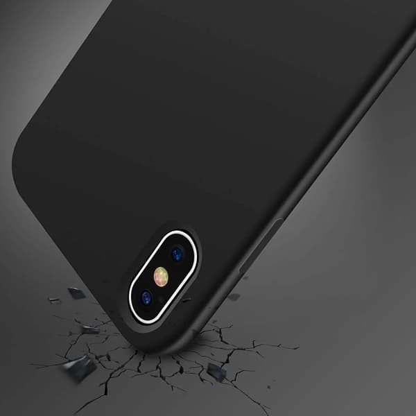 iPhone X/XS Case - Silicone Rvelon Black