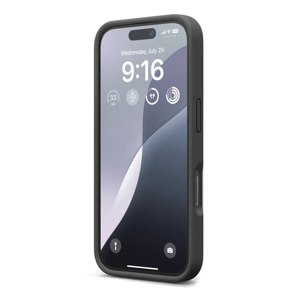 iPhone 16 Plus Case - Silicone Rvelon Black