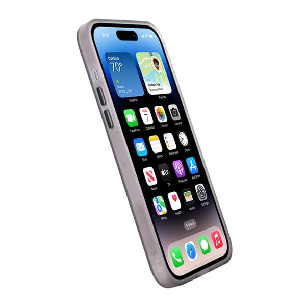 iPhone 14 Plus Mobilskal - Frostat Svart