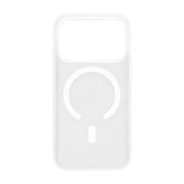 Mobilskal med kameraskydd för iPhone 17 Pro Max - Frostat Vit