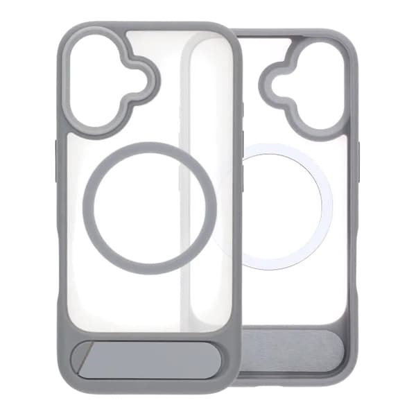 MagSafe-skal med stativ för iPhone 17 - Grå
