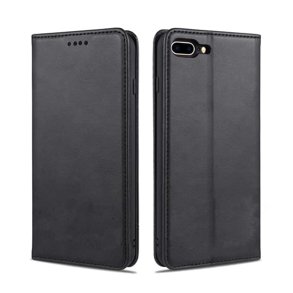 RV Magnetic Wallet Case-iPhone7 Plus/8 Plus-Black