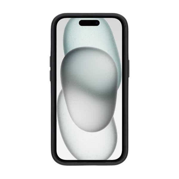 Matte case 360 ​​rotating bracket Mobile Phone Case For iPhone 15 Black