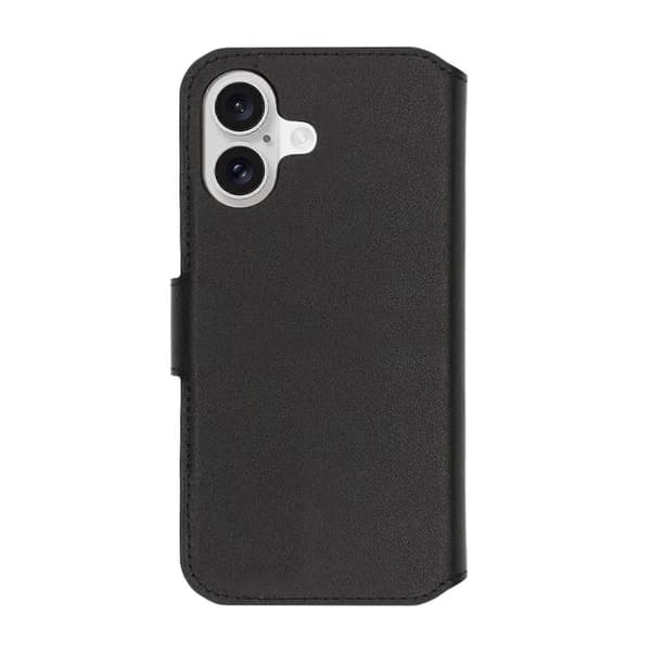 RV Genuine leather Wallet Case iPhone 17 Black