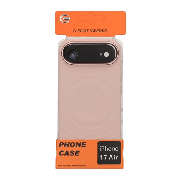 Mobilskal Silikon med Magsafe för iPhone Air - Rosa