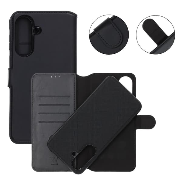 RV Magnetic Wallet Case Samsung A27 Black