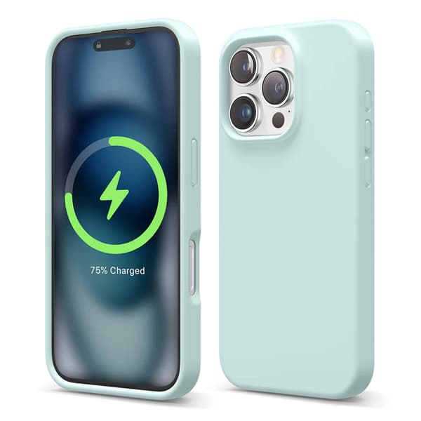 iPhone 16 Pro Max Case - Silicone With Magsafe Rvelon Green