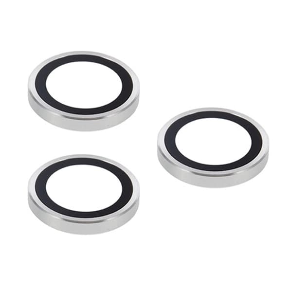 Kameraskydd i härdat glas för iPhone 17 Pro Max - Silver