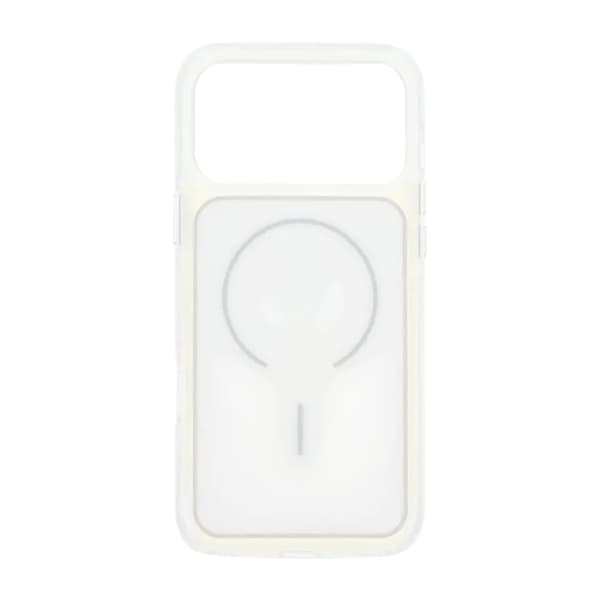 Mobilskal TPU Bumper med Magsafe för iPhone 17 Pro Max - Vit