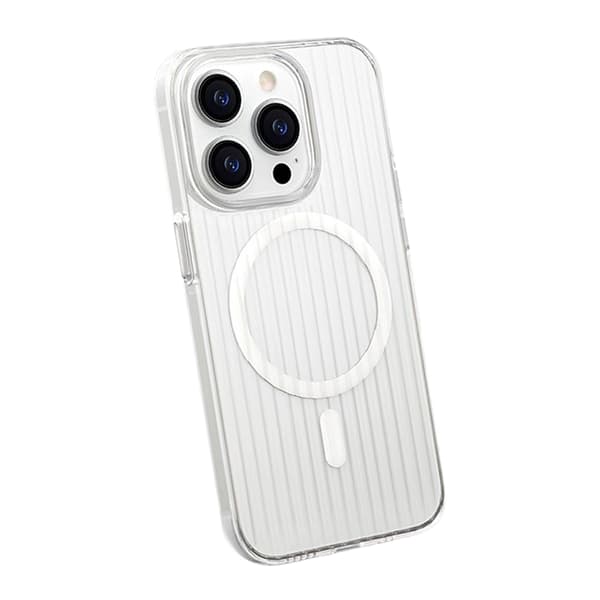 iPhone 13 Pro Max Mobilskal Korrugerad - Transparent