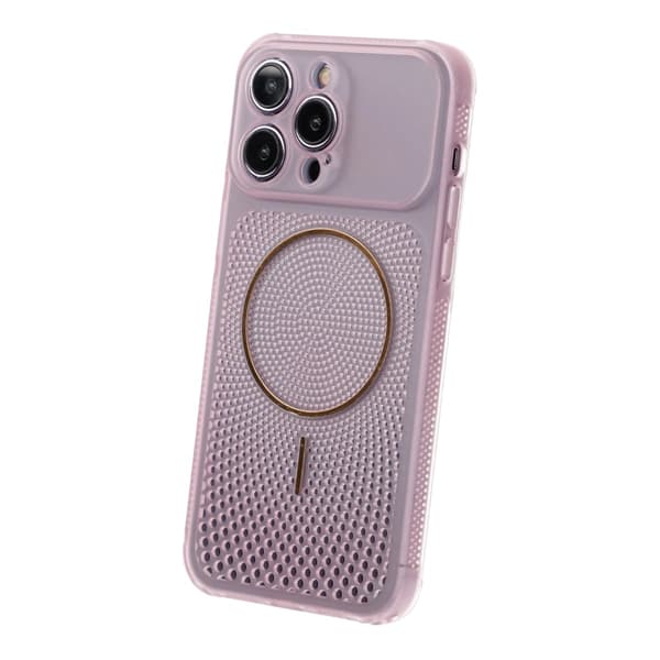 Ventilerat Mobilskal med Magsafe till iPhone 14 Pro Max - Rosa