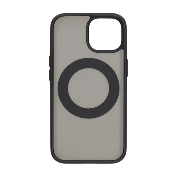 Matte case 360 ​​rotating bracket Mobile Phone Case For iPhone 15 Black