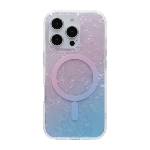 Dreamy Ocean MagSafe Phone Case For iPhone 16 Pro Max Pink