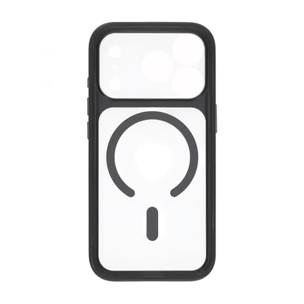 Skal för iPhone 17 Pro Max - MagSafe & Kameraskydd - Svart