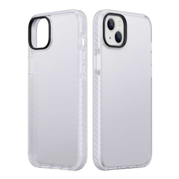 iPhone 14 Plus Stöttåligt TPU Mobilskal - Vit