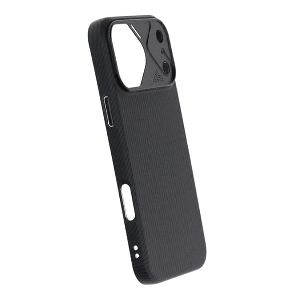 Amru Water Print Phone Case - iPhone 17 Pro Max Black