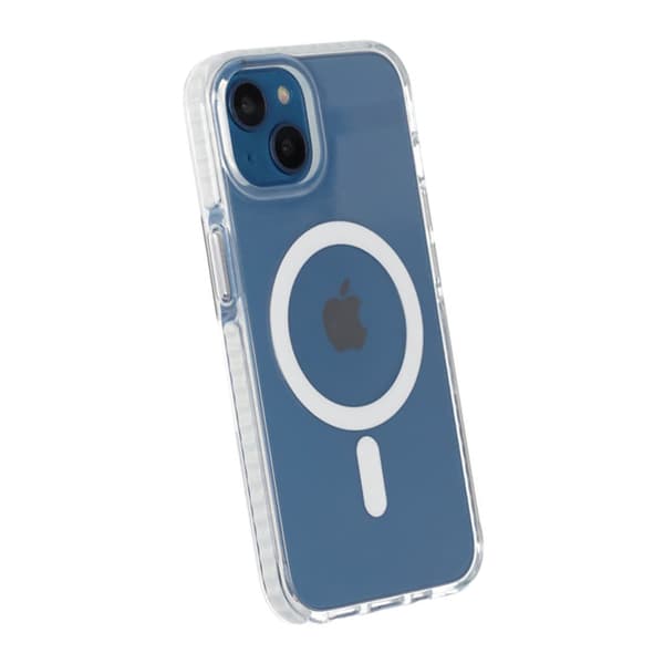 Mobile Case Magnet Double Protection for iPhone 13 and 14 - White