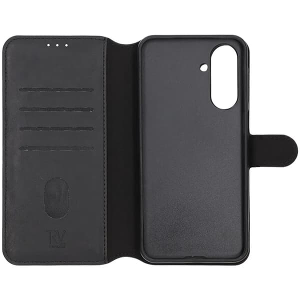 Rvelon Wallet Case Magnet for Samsung A17 - Black